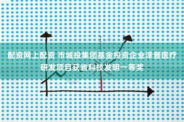 配资网上配资 市城投集团基金投资企业泽普医疗研发项目获省科技发明一等奖